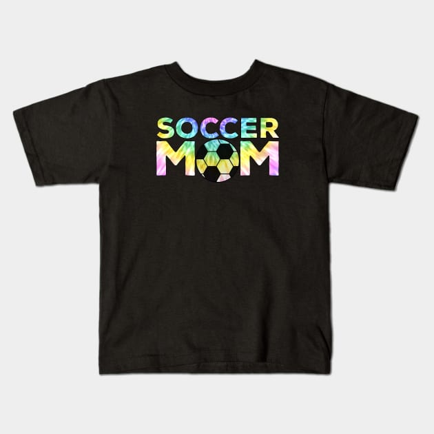 Soccer Mom Tie Dye Kids T-Shirt by DiegoCarvalho